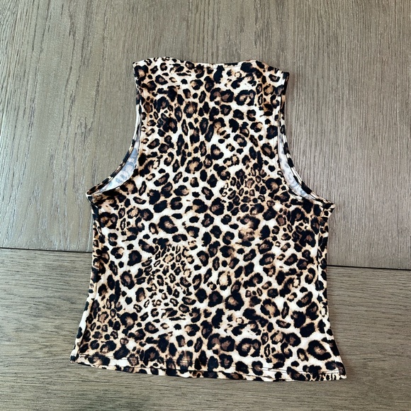 Express Leopard Print Tank Top Size XS - Picture 3 of 7